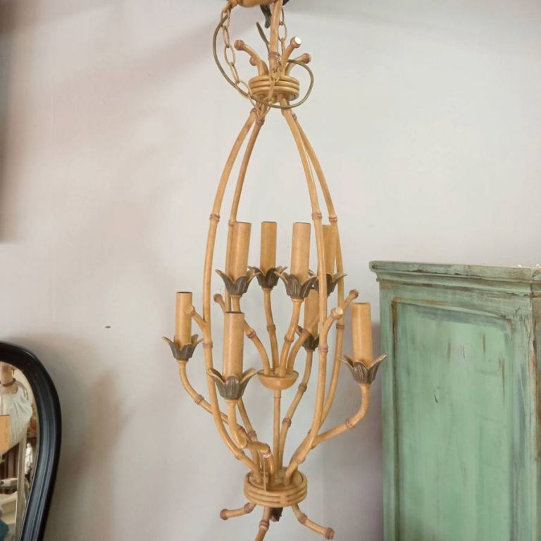 Lámpara de techo hierro forjado