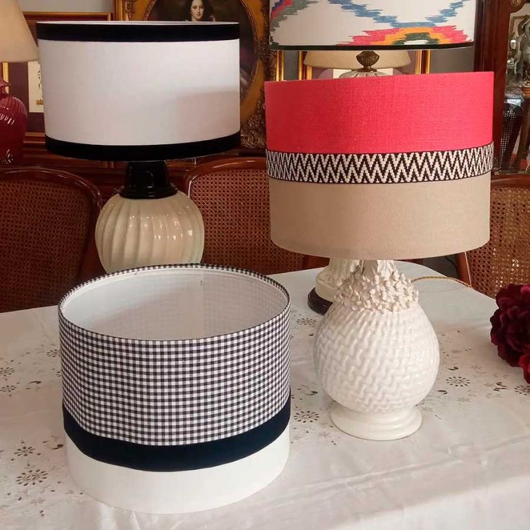 Pantalla cilíndrica pequeña