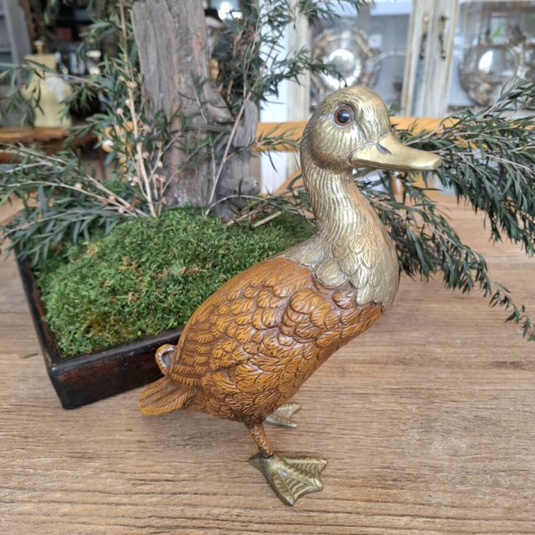 Figura pato de colecci&oacute;n Malevolti Italia