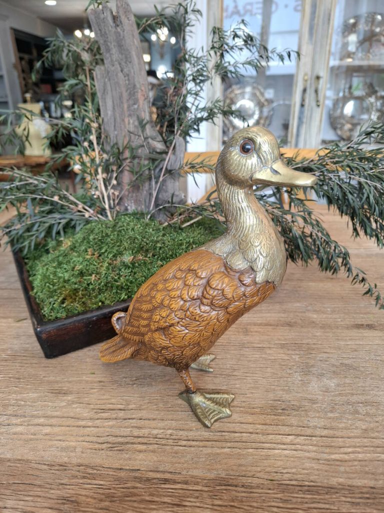 Figura pato de colecci&oacute;n Malevolti Italia