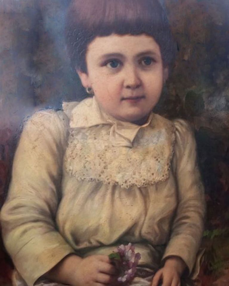 Retrato de niña