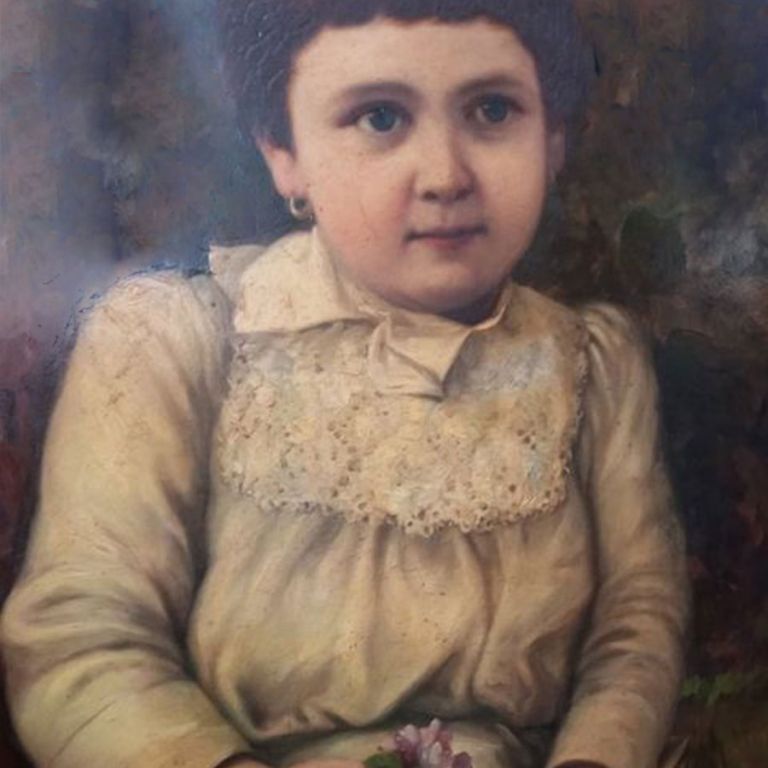 Retrato de niña