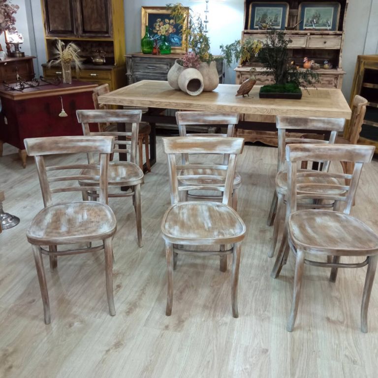 Juego de 6 sillas Thonet